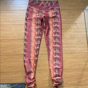 Animal print Mika yoga wear leggings